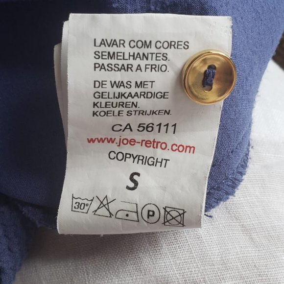 Summer blue dress - Open back - Picture 5 of 5